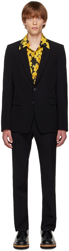 Photo: Dries Van Noten Black Wool Suit