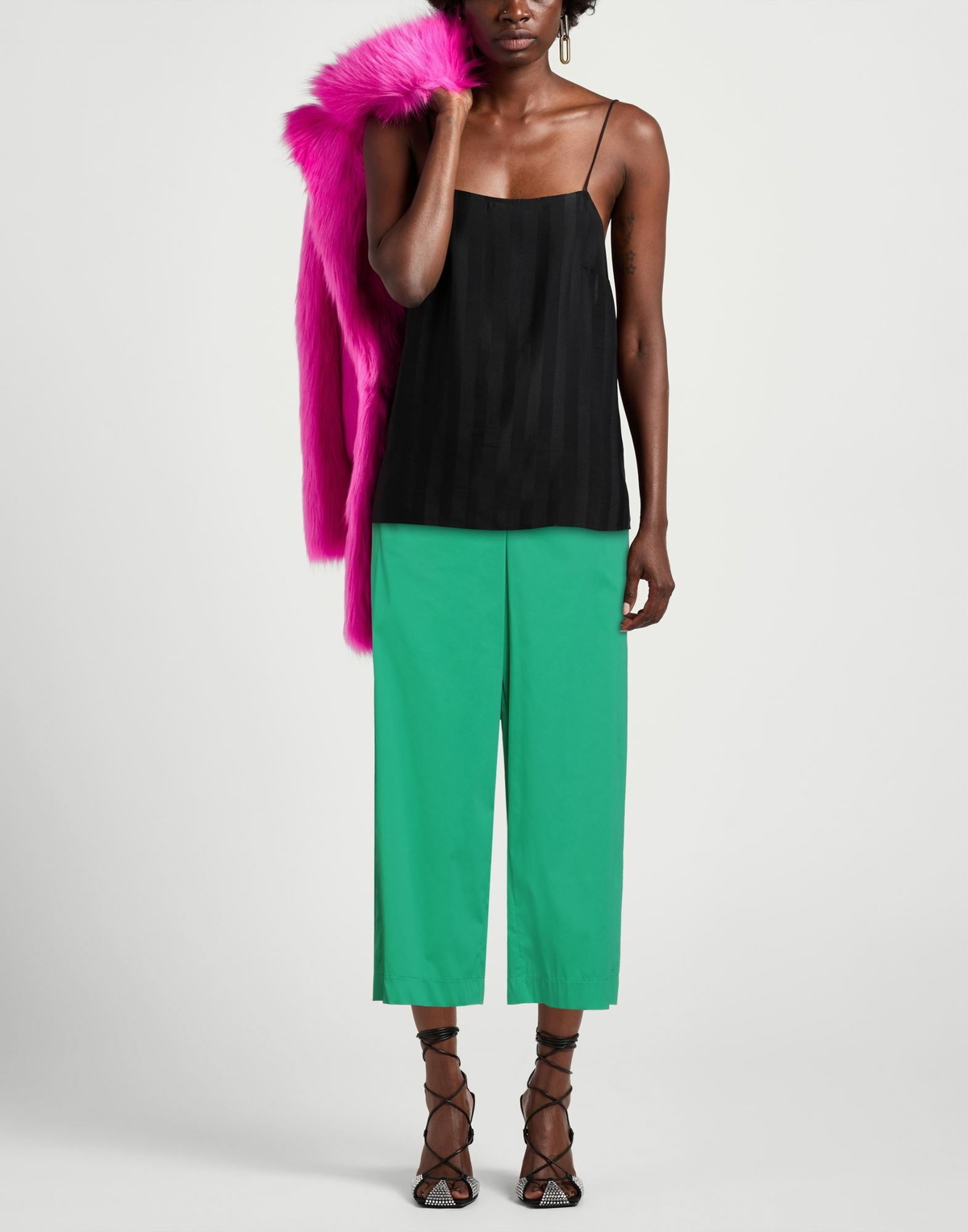 Jijil Womens Pants in Green
