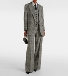 Dolce&Gabbana Prince of Wales check wool-blend vest