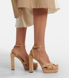 Jimmy Choo Kove suede platform sandals