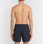 TOM FORD - Slim-Fit Mid-Length Swim Shorts - Men - Navy