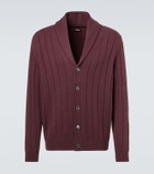 Kiton Rib-knitted cashmere cardigan