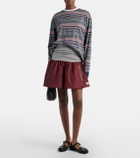 Miu Miu Technical miniskirt