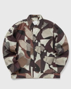 Norse Projects Pelle Camo Nylon Insulated Jacket Black/Brown - Mens - Overshirts/Windbreaker