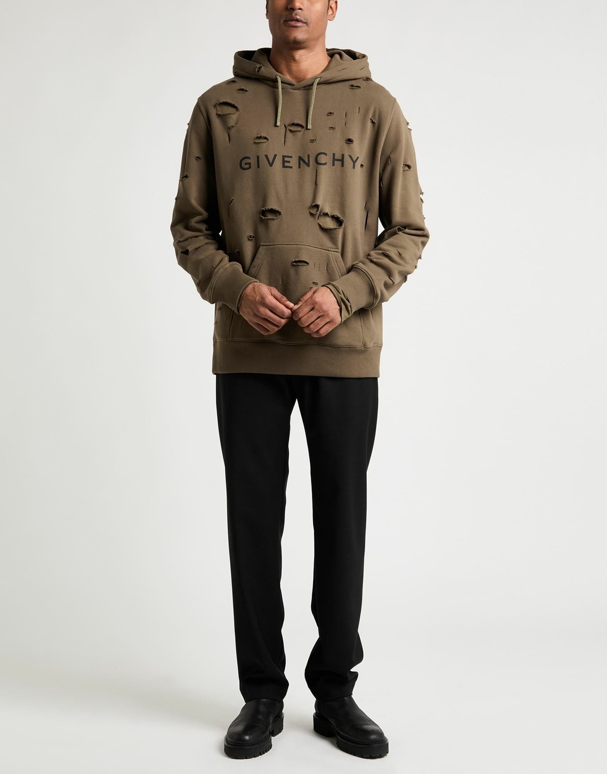 Givenchy Mens Sweatshirt Military in Green