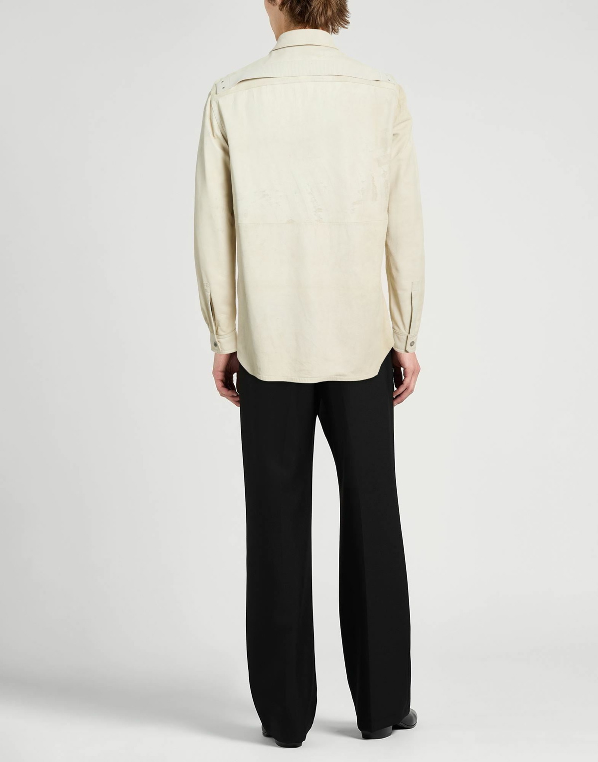 Rick Owens Mens Shirt in Beige