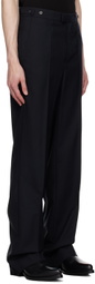 Situationist Black Four-Pocket Trousers