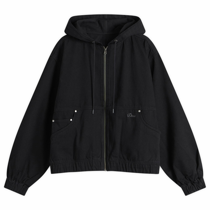 Photo: Dime Men's Hooded Denim Jacket in Black