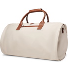 Brunello Cucinelli - Leather-Trimmed Nylon Holdall With Detachable Garment Bag - Neutrals