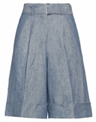 Peserico Womens Shorts & Bermuda Shorts in Blue