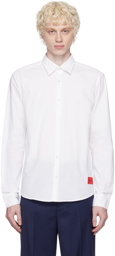 Hugo White Patch Shirt