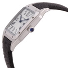 Cartier Santos Dumont XL Model Hand Wind Silver Dial Mens Watch WSSA0044