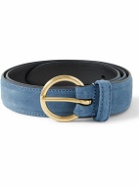 Anderson's - 3cm Suede Belt - Blue