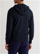 TOM FORD - Cashmere-Blend Zip-Up Hoodie - Blue