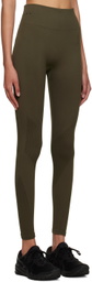 Max Mara Leisure Khaki Pirenei Leggings