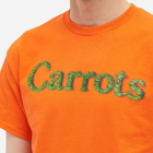 Carrots by Anwar Carrots Men's Grass Wordmark T-Shirt in Orange
