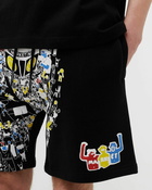 Market Smiley Worls Bball Game Shorts Black - Mens - Sport & Team Shorts