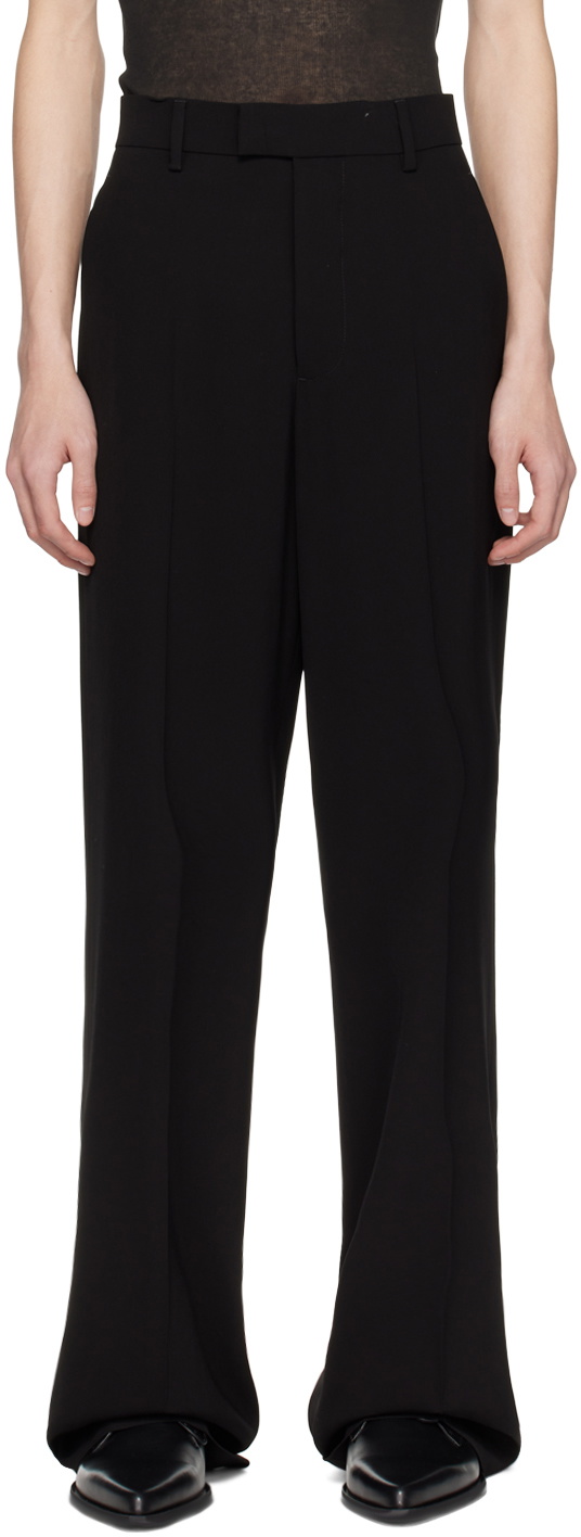 Gaspar Flared Viscose Blend Twill Pants