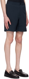 Theory Navy Drawstring Shorts