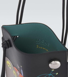 Loewe x Suna Fujita Submarine Pebble Dice leather bucket bag