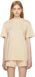 PANGAIA Beige Organic Cotton T-Shirt