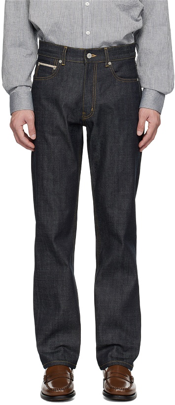 Photo: Uniform Bridge Indigo 5-Pocket Jeans