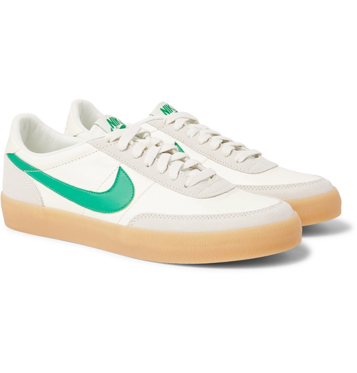 Photo: Nike - Killshot 2 Suede-Trimmed Leather Sneakers - Neutrals