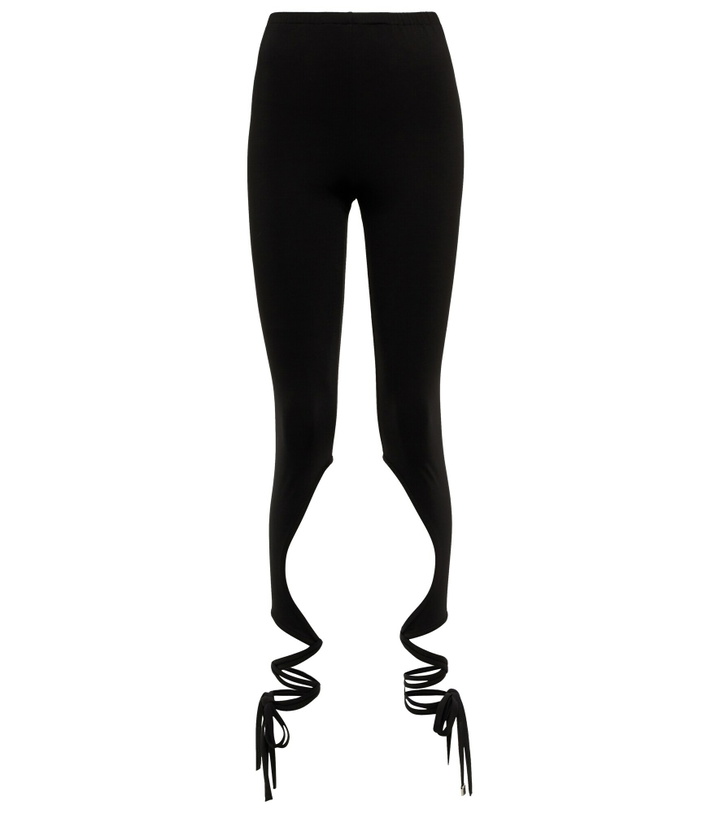 Photo: The Attico - Davie cutout jersey leggings