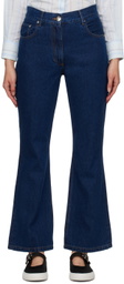 Ernest W. Baker Blue Flared Jeans
