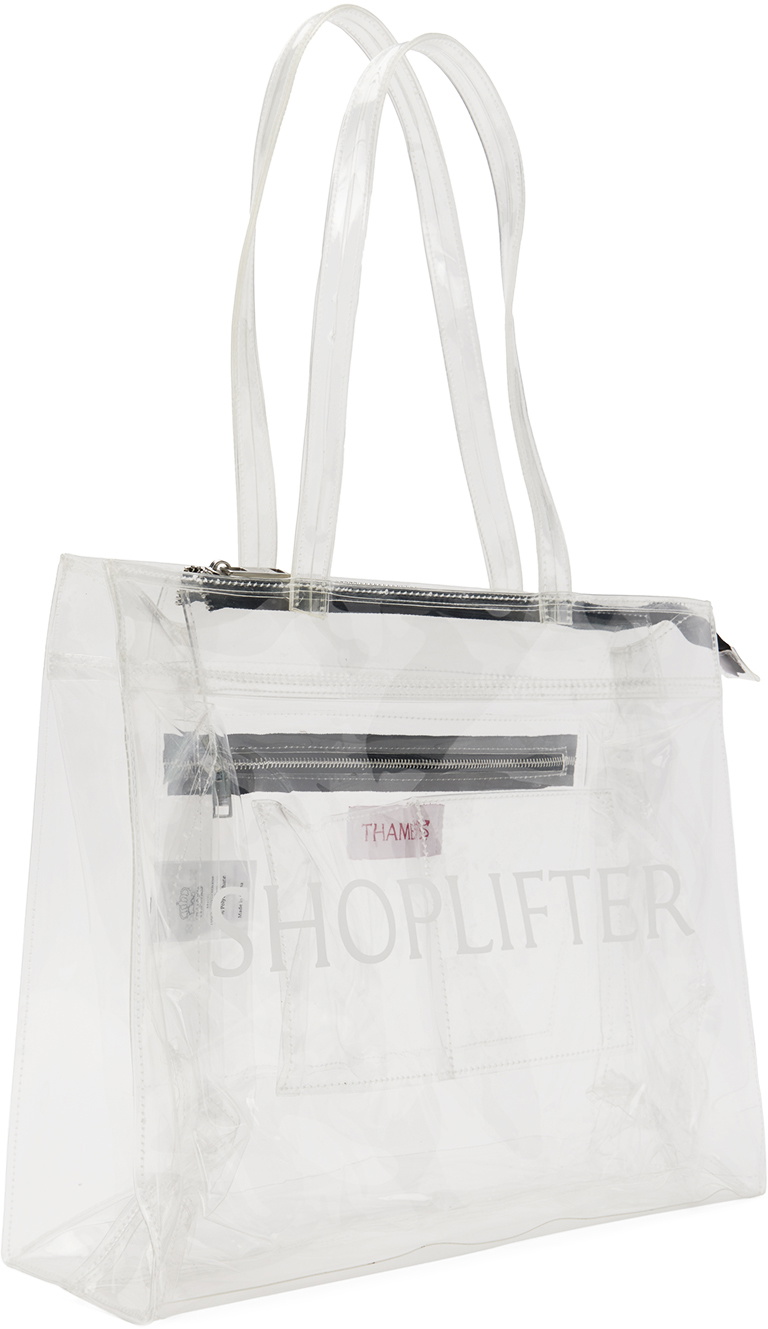 Thames MMXX. Transparent TPU Shoplifter Tote