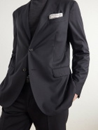 Boglioli - Virgin Wool Fresco Suit Jacket - Black