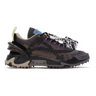 Off-White Black and Brown Odsy-2000 Sneakers