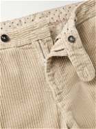 Massimo Alba - Winch2 Slim-Fit Cotton-Corduroy Trousers - Neutrals