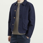 Folk Men's Prism Jacket in Indigo Texture