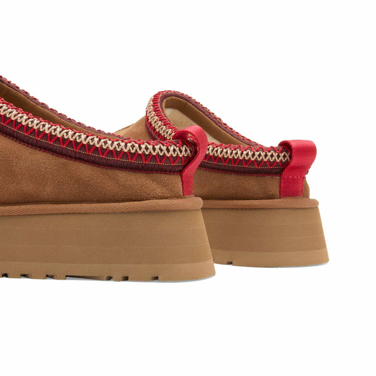 UGG Women's Tazz II Slip On Platform Shoe in Chestnut