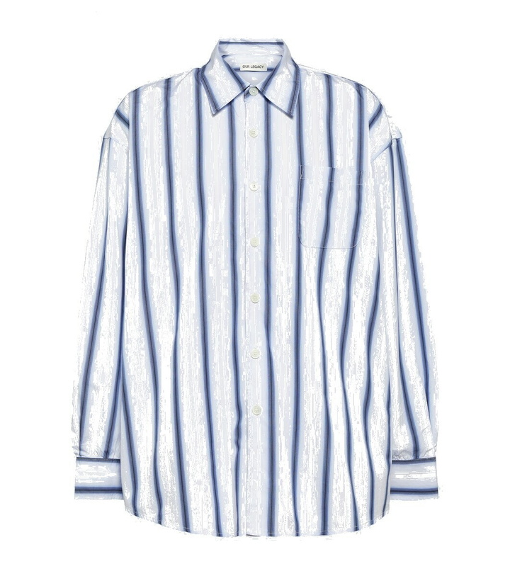 Photo: Our Legacy Borrowed striped cotton shirt
