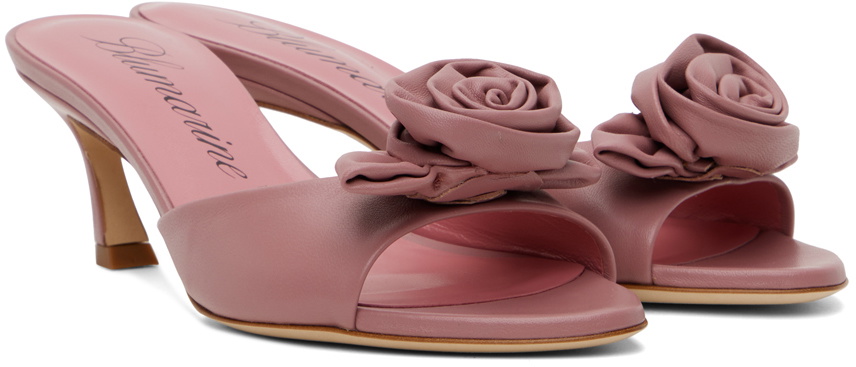 Blumarine Pink Juliet Heeled Sandals