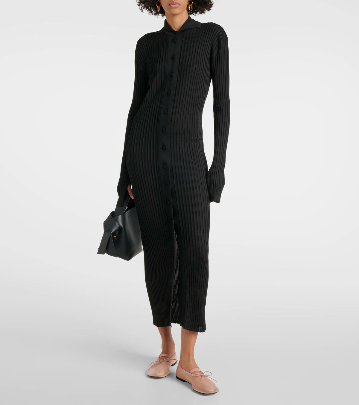 Proenza Schouler Glove mesh Mary Jane ballet flats