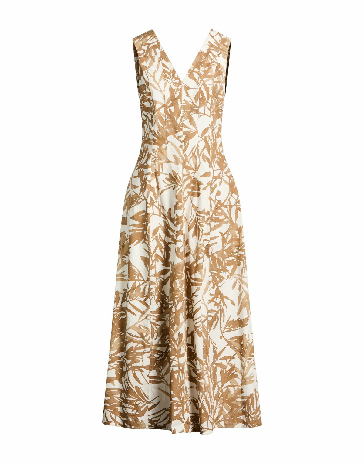 Brunello Cucinelli Womens Maxi dress Khaki