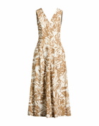 Brunello Cucinelli Womens Maxi dress Khaki