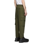 Juun.J Khaki Cotton Cargo Pants