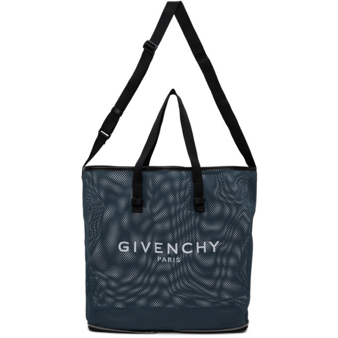 Photo: Givenchy Blue Mesh Packable Bag