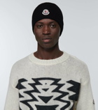 Moncler Knitted wool beanie