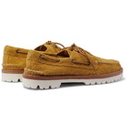 Sperry - Authentic Original Brushed-Suede Boat Shoes - Yellow