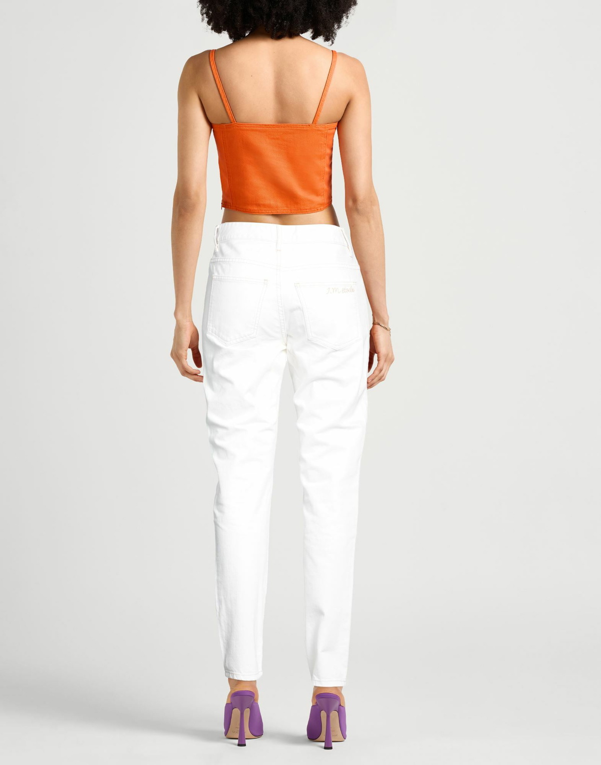 Marant Étoile Womens Jeans in White