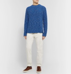 Theory - Donegal Cotton Sweater - Blue