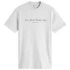 Sporty & Rich Women's NY Health Club T-Shirt in Heather Grey