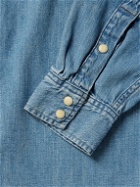 Nudie Jeans - George Denim Western Shirt - Blue