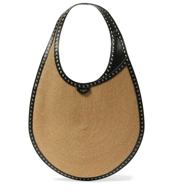 Photo: Alaïa One Piece Medium paper straw shoulder bag