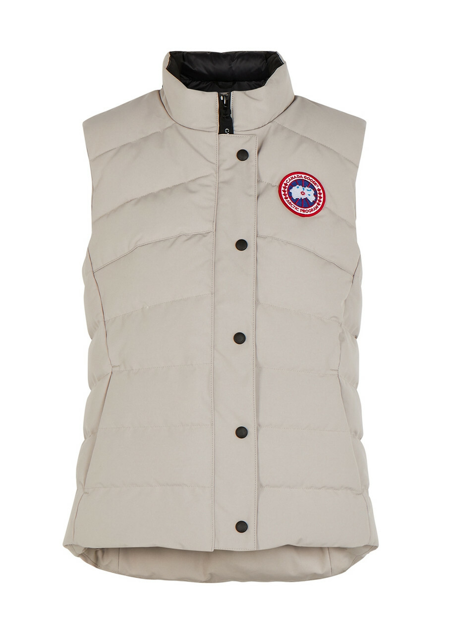 Canada Goose Freestyle Quilted Arctic-tech Shell Gilet Light Grey